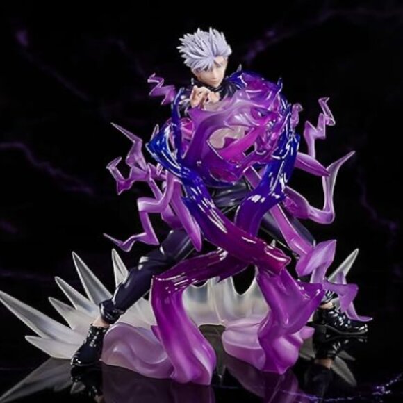 Jujutsu Kaisen Anime Gojo Satoru Figure Model Statue 18 cm with Box *rea… - Picture 3 of 9